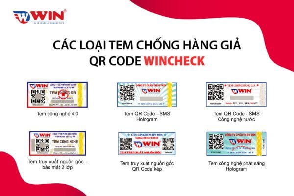 Các mẫu tem chống giả QR Code