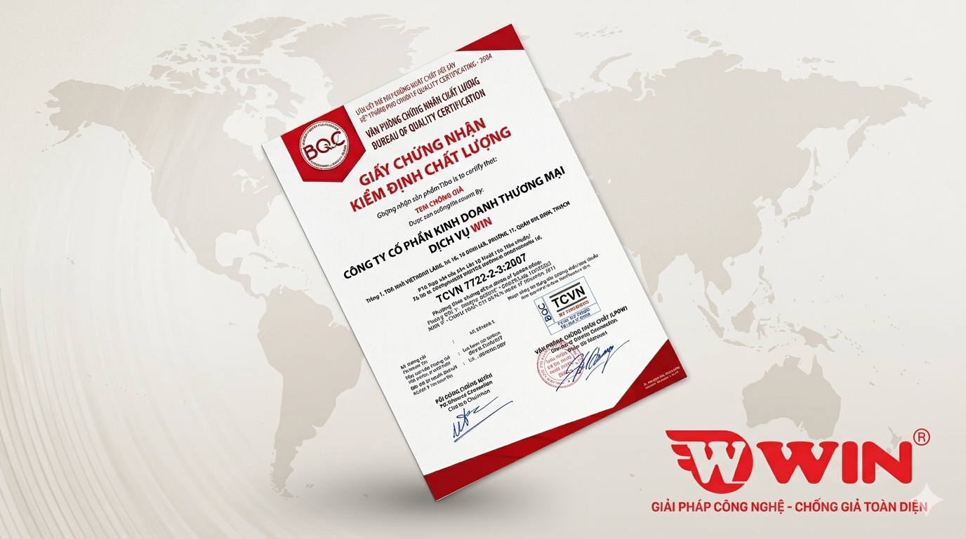 Đăng ký giấy kiểm nghiệm, giám định, chứng nhận, thử nghiệm