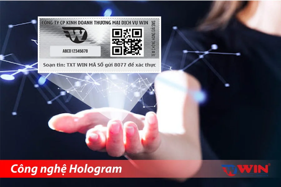 Tem công nghệ chống hàng giả Hologram