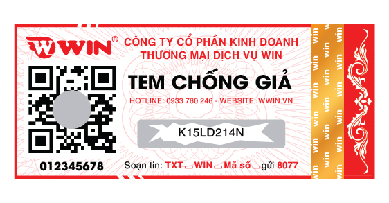 Tem chống giả đa công nghệ 6.0
