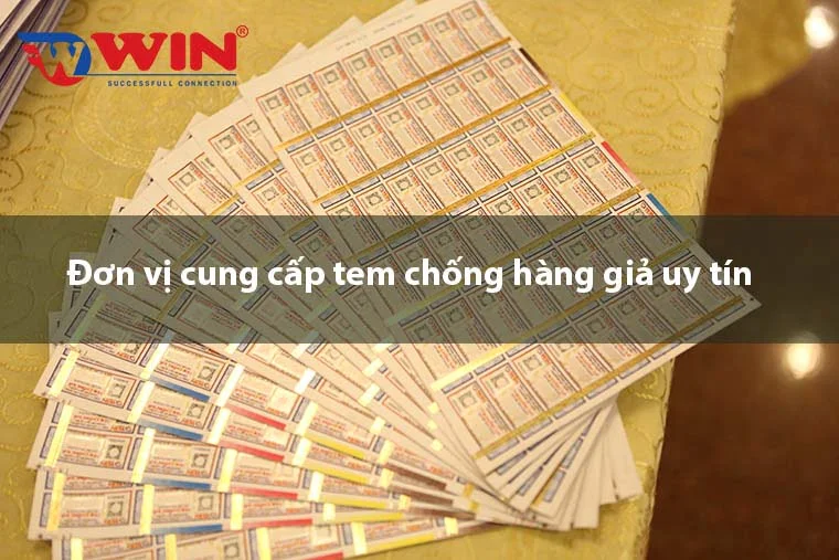 WIN - In Tem chống hàng giả Void tổ ong