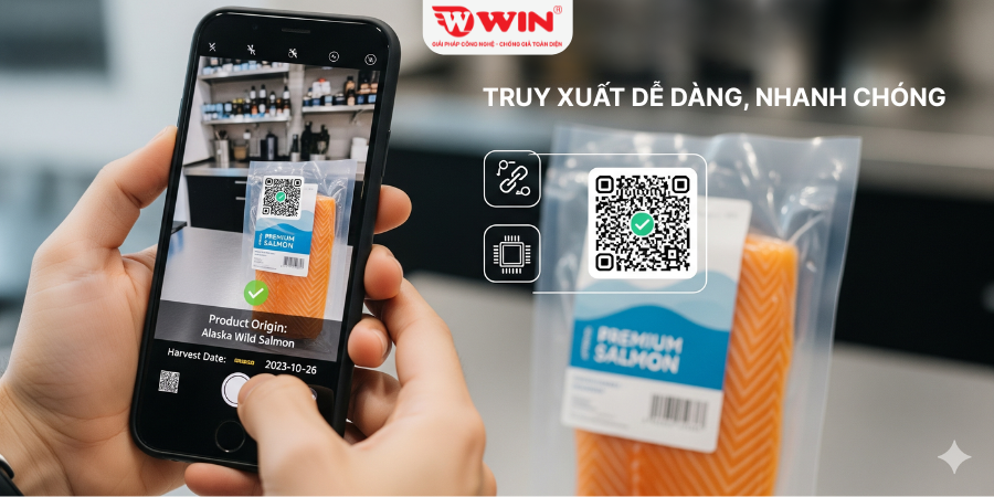 Công nghệ QR Code truy xuất nguồn gốc 