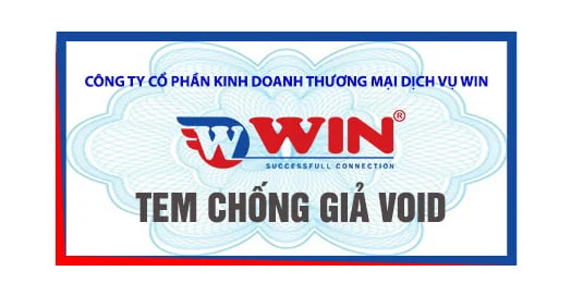 Mẫu Tem chống hàng giả Void tổ ong