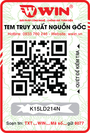Tem truy xuất nguồn gốc công nghệ SMS kết hợp công nghệ QR Code 