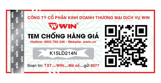 Cấu tạo tem truy xuất nguồn gốc qr code