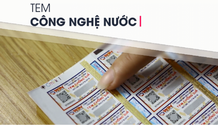 Tem công nhệ nước chống giả là gì?