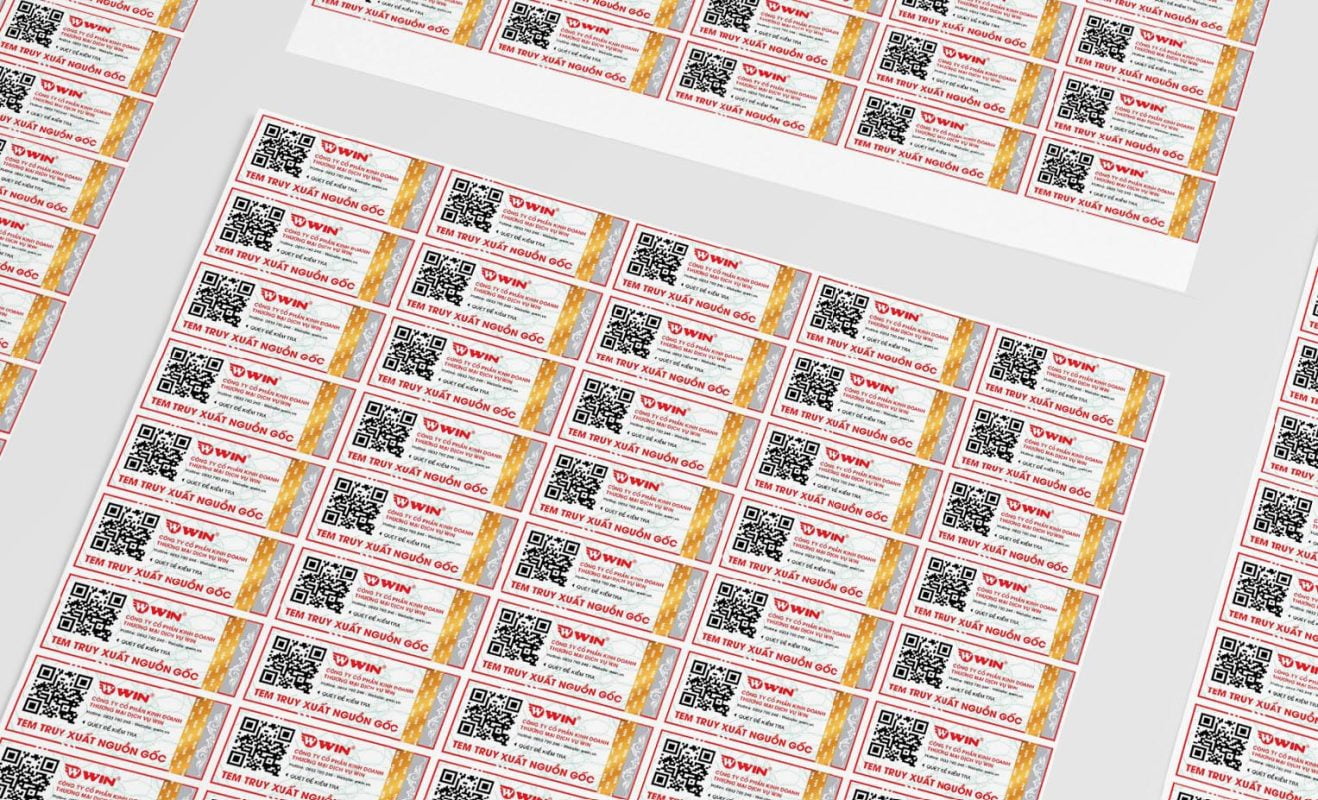 Tem truy xuất nguồn gốc QR code