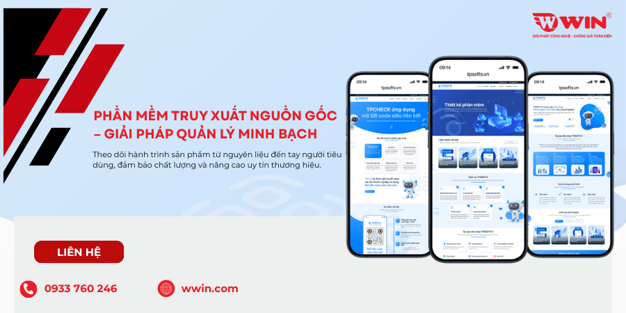 Phần mềm truy xuất nguồn gốc - giải pháp quản lý minh bạch