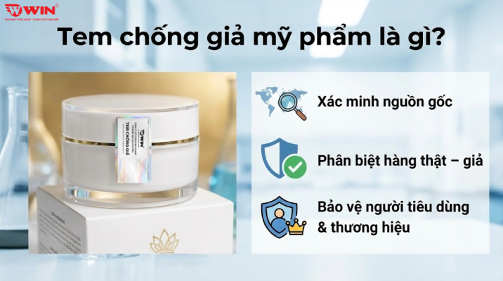 Tem chống giả Mỹ Phẩm là gì?