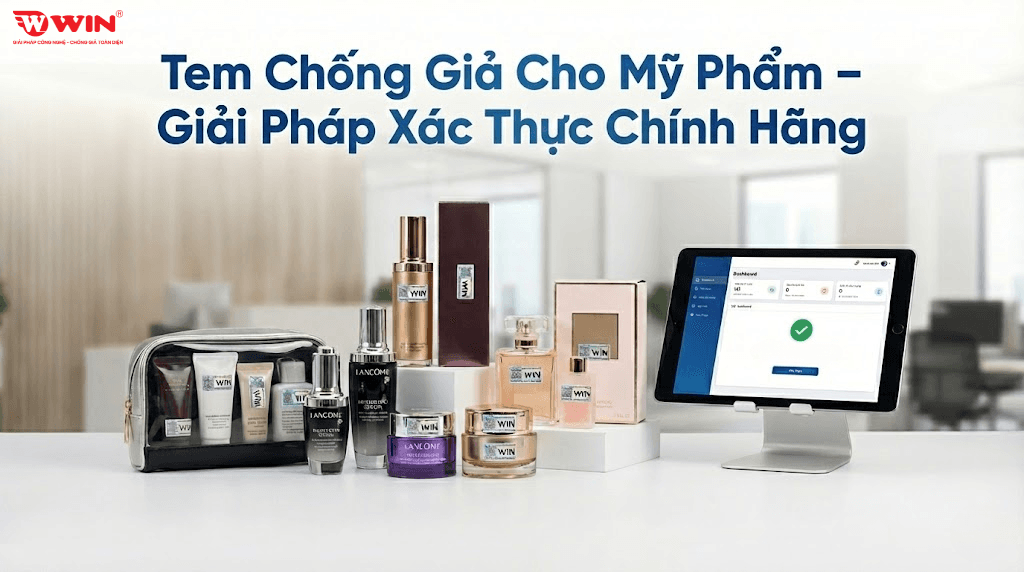 Tem chống hàng giả mỹ phẩm