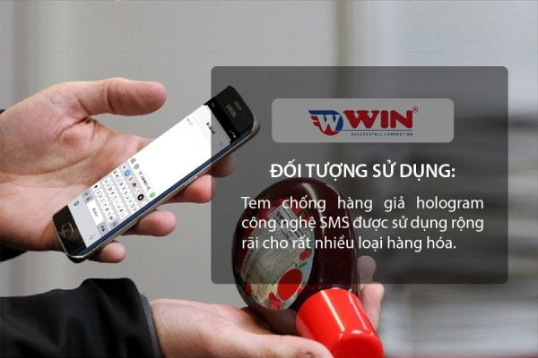 tem chống hàng giả Hologram công nghệ SMS được sử dụng rộng rãi cho rất nhiều loại hàng hóa