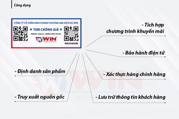 Các mẫu Tem chống hàng giả QR Code kép