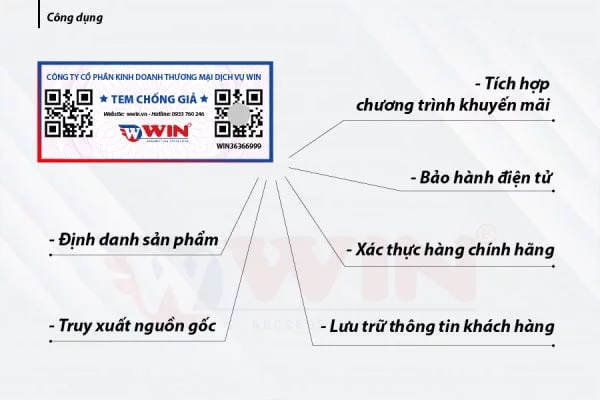 Các mẫu Tem chống hàng giả QR Code kép
