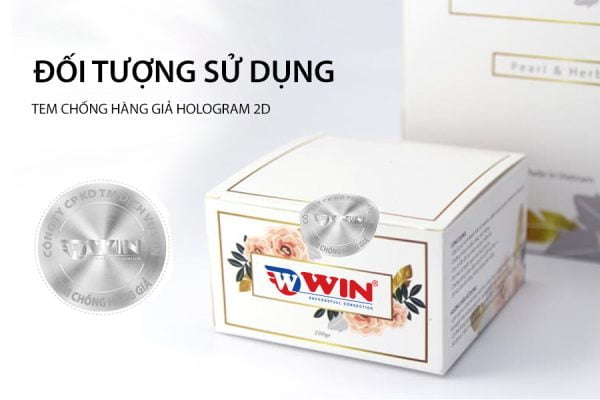 Đối tượng sử dụng tem hologram 2D