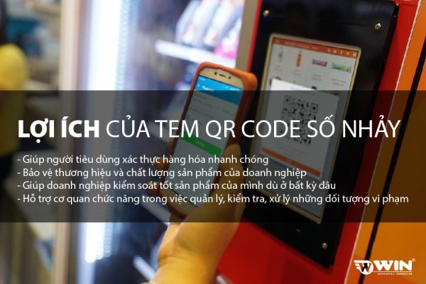 Cách dùng tem chống hàng giả QR Code số nhảy