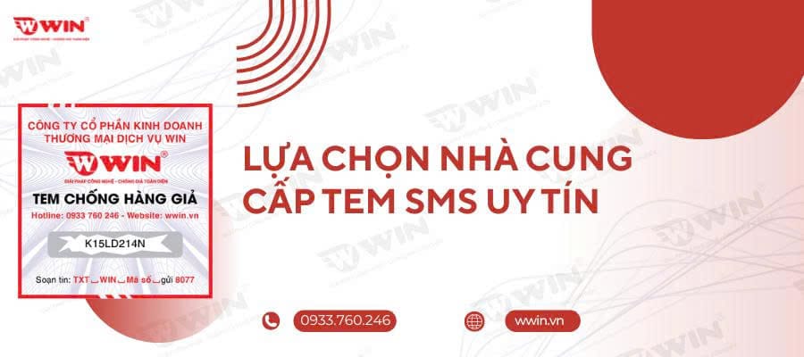 Lợi ích của tem SMS