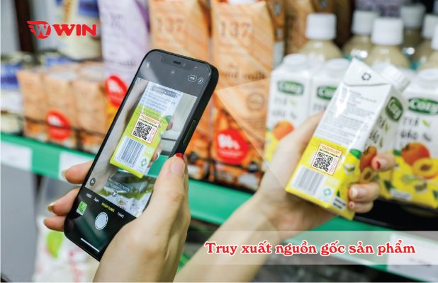 Truy xuất nguồn gốc QR Code bằng phần mềm quét mã QR