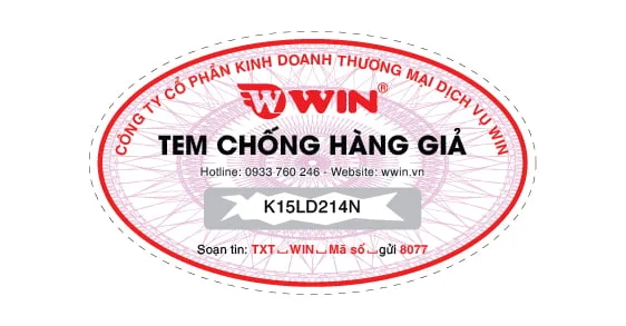 Tem chống hàng giả công nghệ nhiệt kết hợp SMS