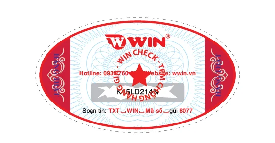 Tem chống hàng giả công nghệ (sau khi thực hiện thao tác xác thực)