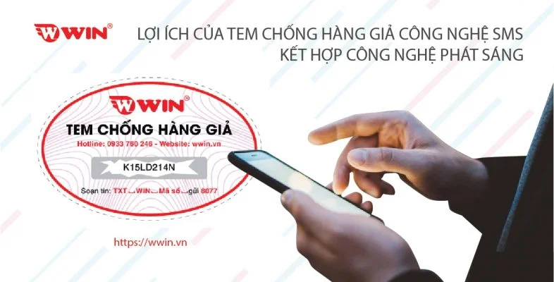 Lợi ích của tem công nghệ SMS và phát sáng