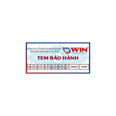 Tem bảo hành decal vỡ
