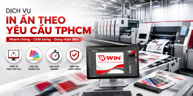 Dịch vụ in ấn theo yêu cầu tại TPHCM