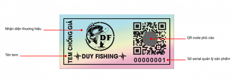 Tem QR code Duy Fishing