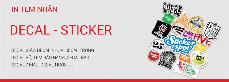 Nên in sticker theo yêu cầu TPHCM ở đâu?