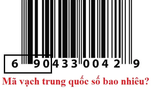 mã vạch Trung Quốc số bao nhiêu