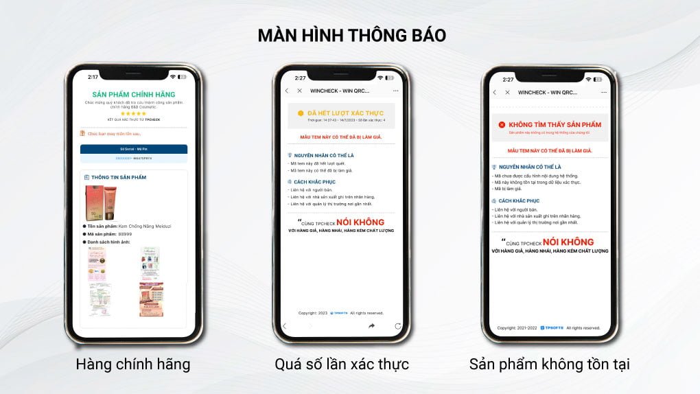 Kết quả trả về