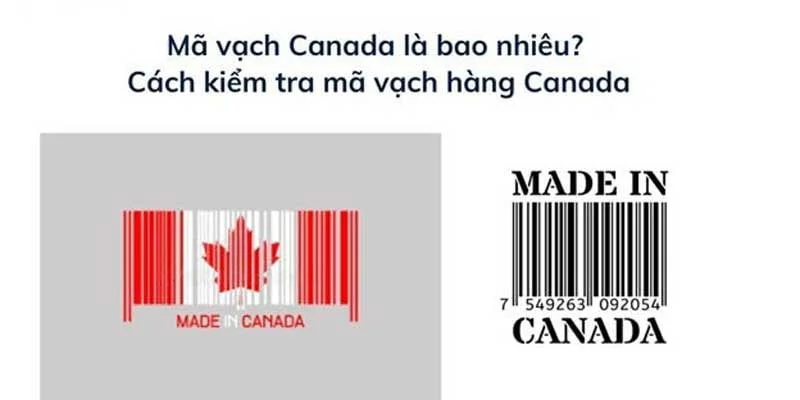 Mã vạch của Canada là số bao nhiêu