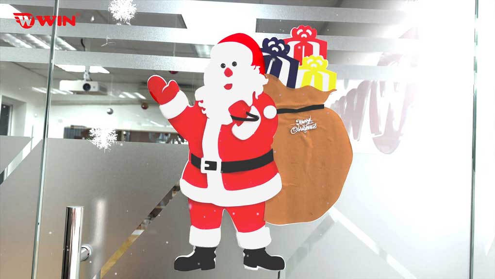 Ông già Noel với túi quà