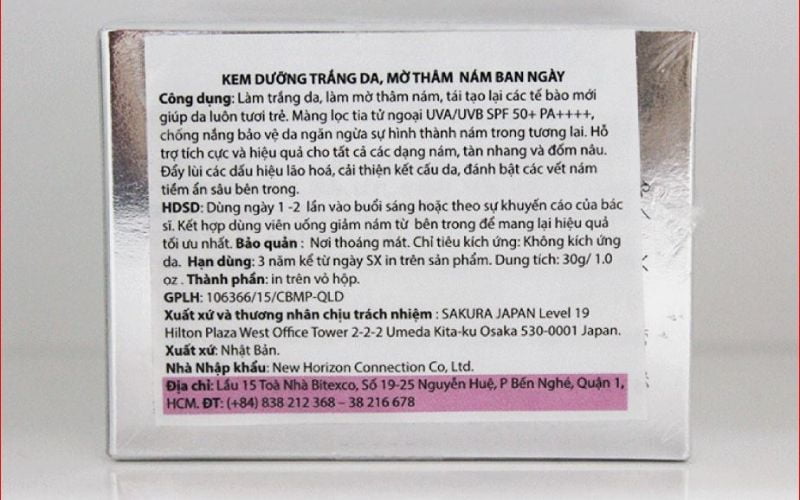 Mẫu tem phụ hàng nhập khẩu ấn tượng
