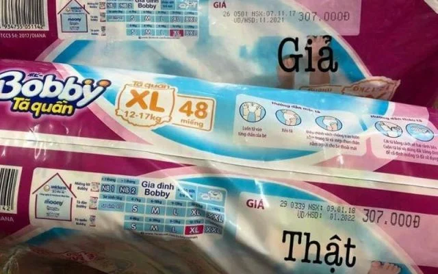 Cách phân biệt bỉm Bobby giả và thật Nhận biết đơn giản