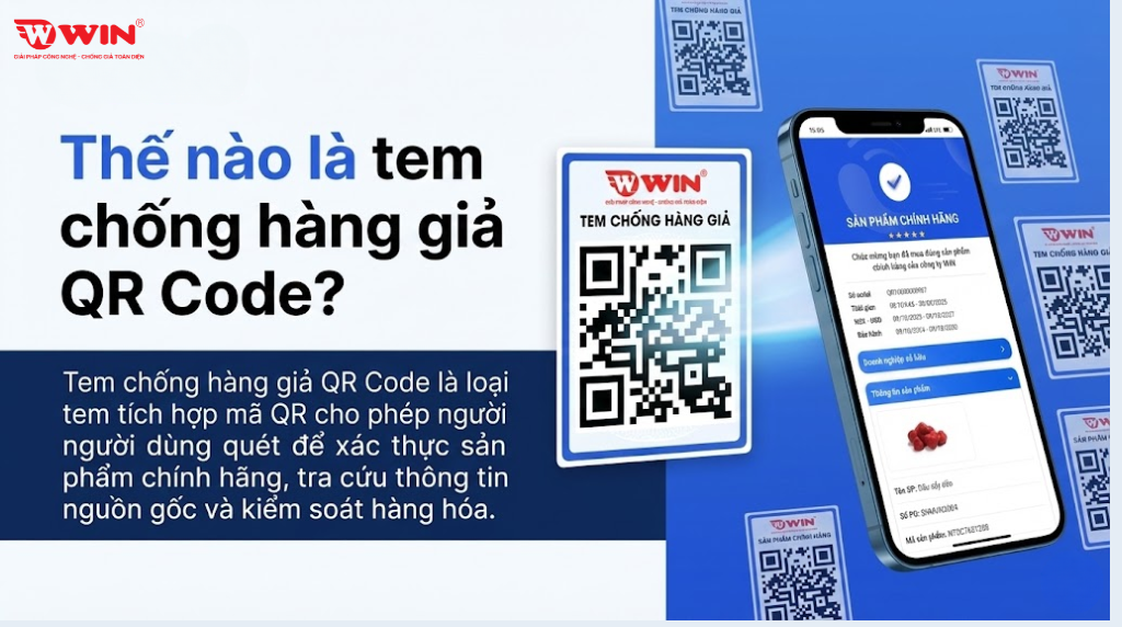 Tem chống giả qr code