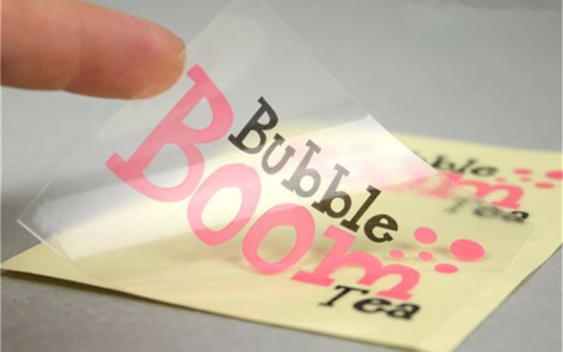 Ưu điểm của tem decal trong suốt