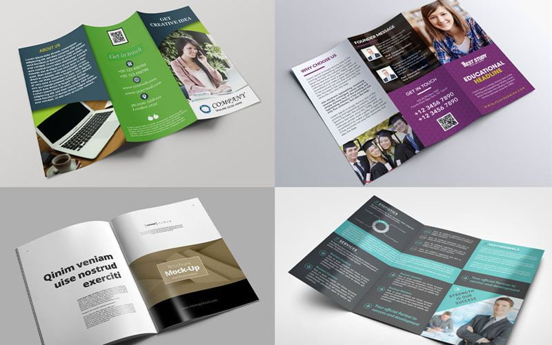 Tiến hành thiết kế brochure