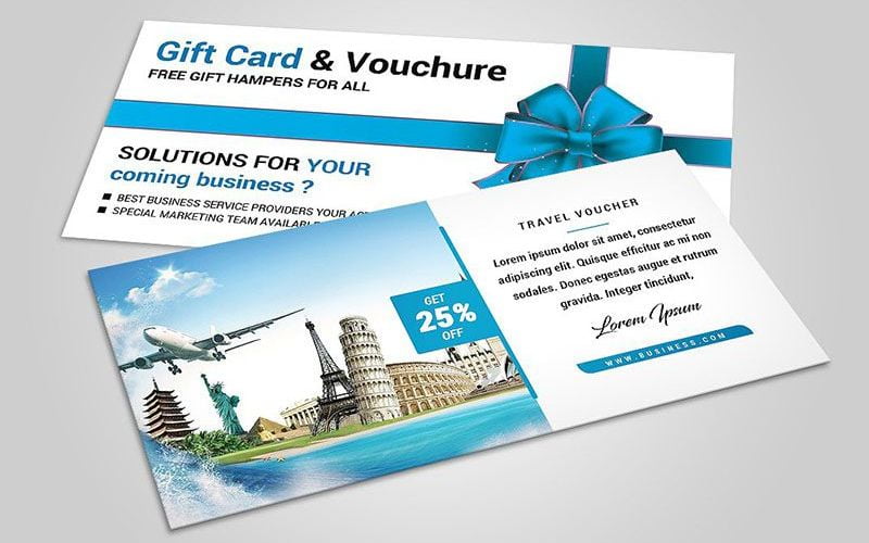 Mẫu voucher du lịch