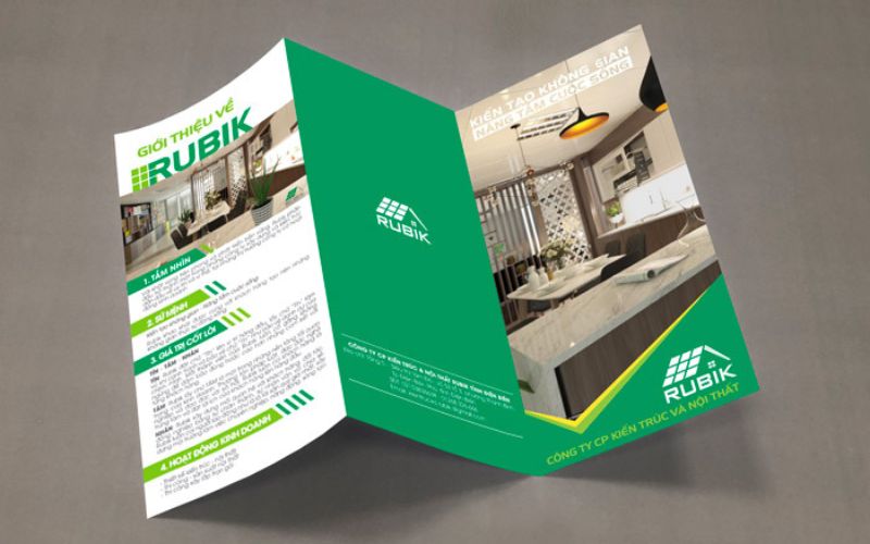 Mẫu tờ rơi quảng cáo nội thất