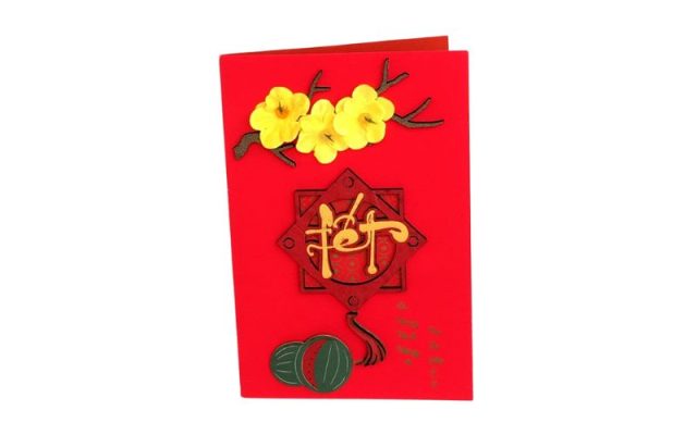 Quy cách in thiệp tết