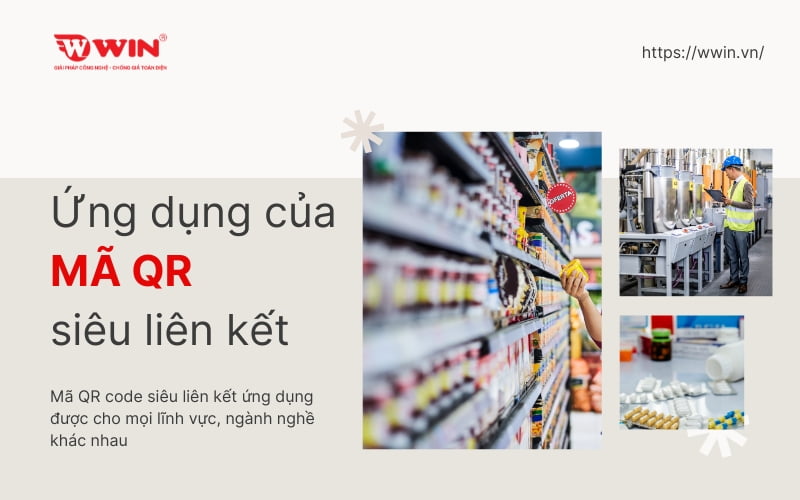 Ứng dụng của mã QR code siêu liên kết