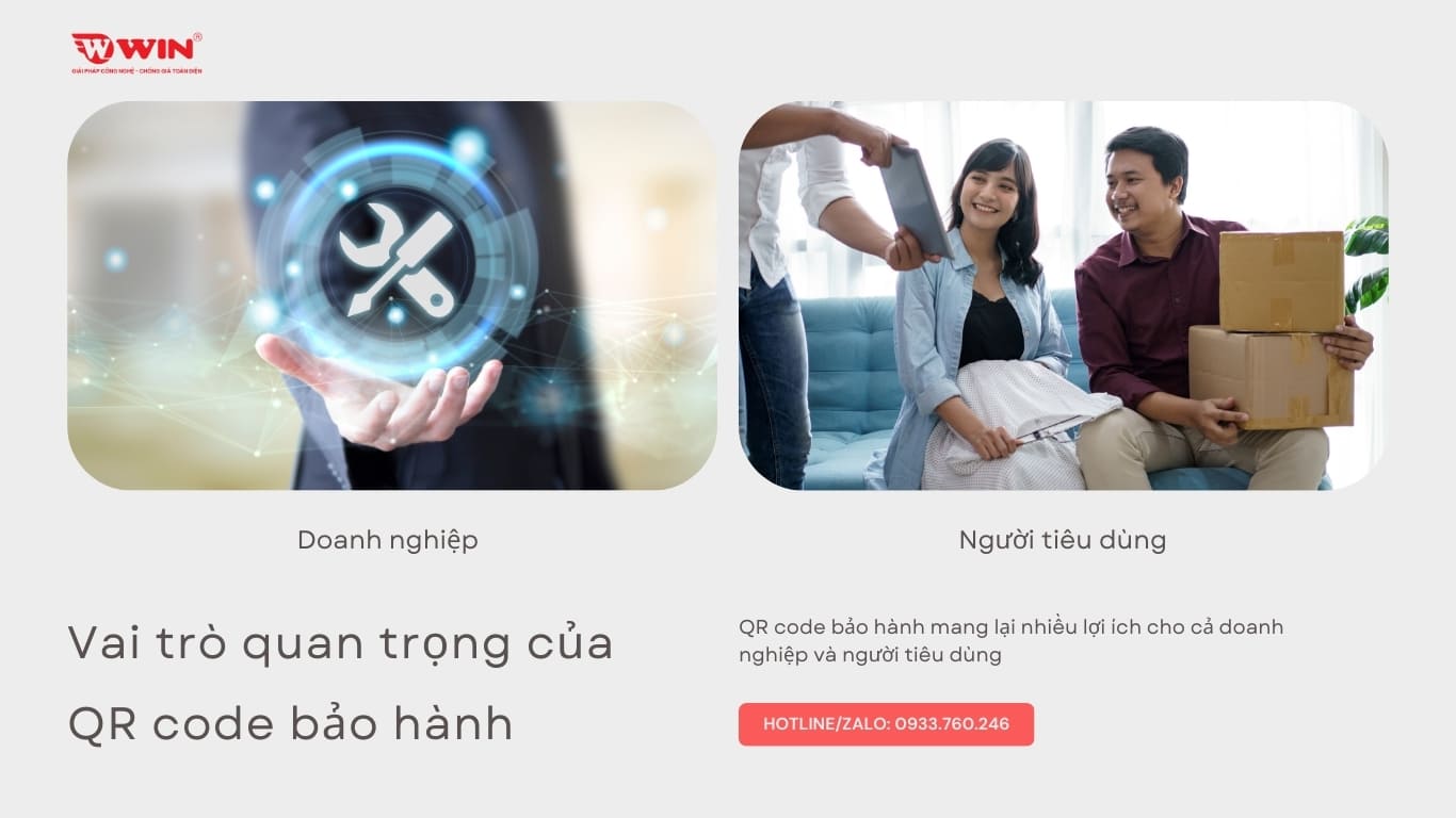 Vai trò quan trọng của QR code bảo hành