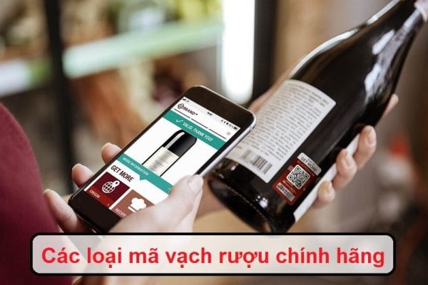 các loại mã vạch rượu chính hãng