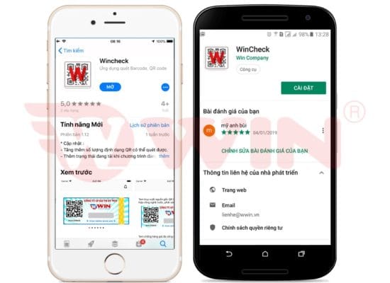 Hướng dẫn kiểm tra mã vạch bằng app WinCheck