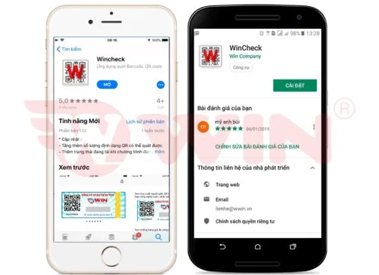 Hướng dẫn kiểm tra mã vạch bằng app WinCheck