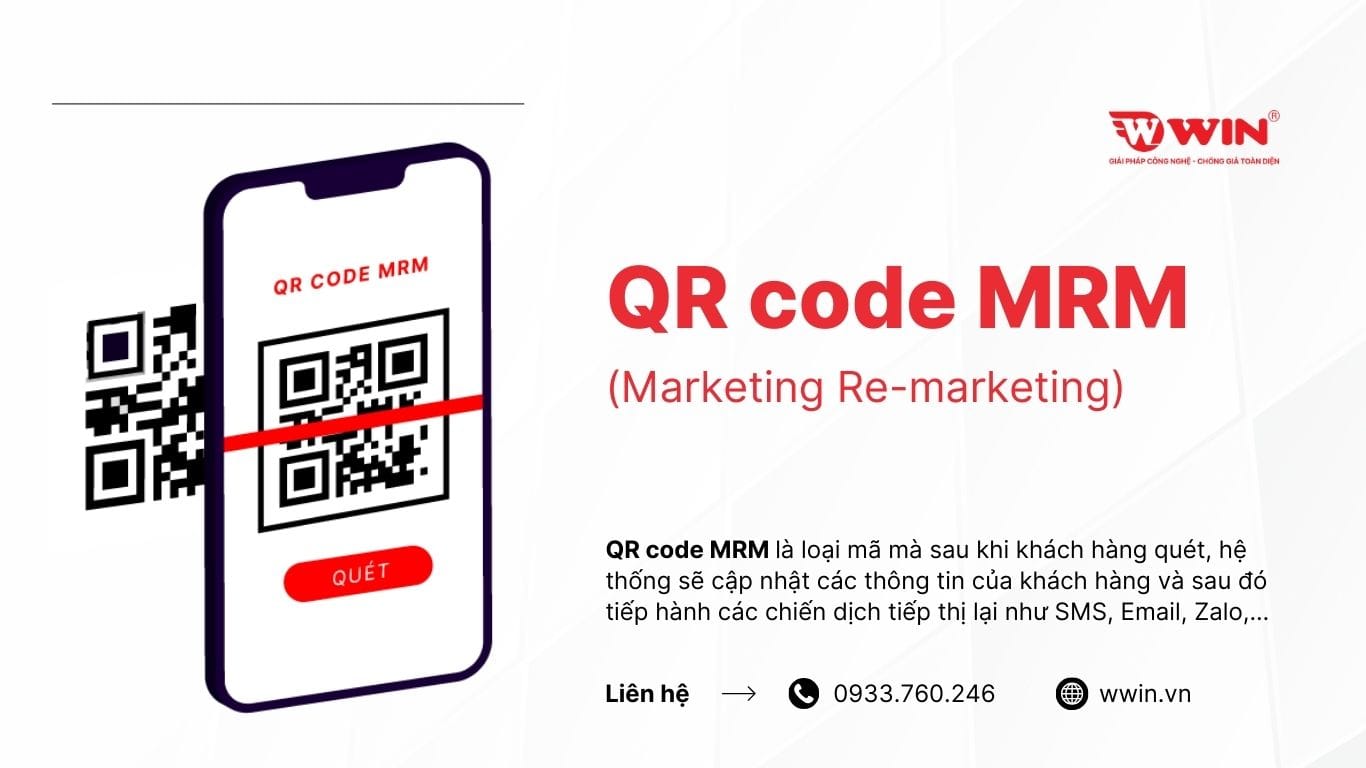 QR code MRM tích hợp gửi tin SMS, Email, Zalo ZNS dễ dàng