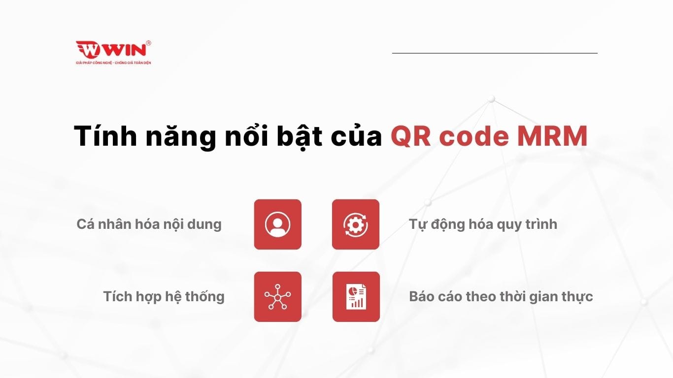 Tính năng nổi bật của QR code MRM