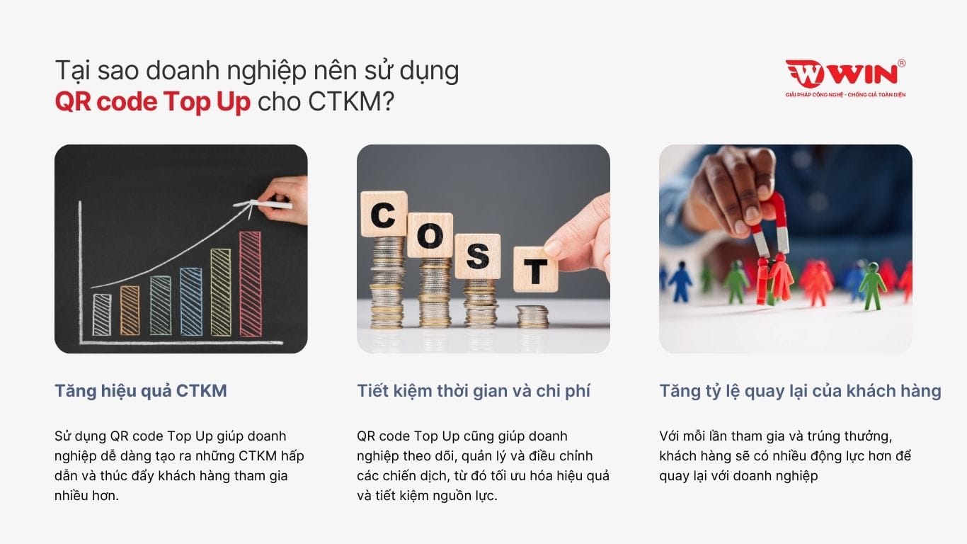 Tại sao doanh nghiệp nên sử dụng QR code Top Up?