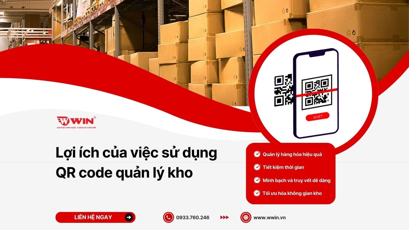 Lợi ích của việc sử dụng QR code trong quản lý kho