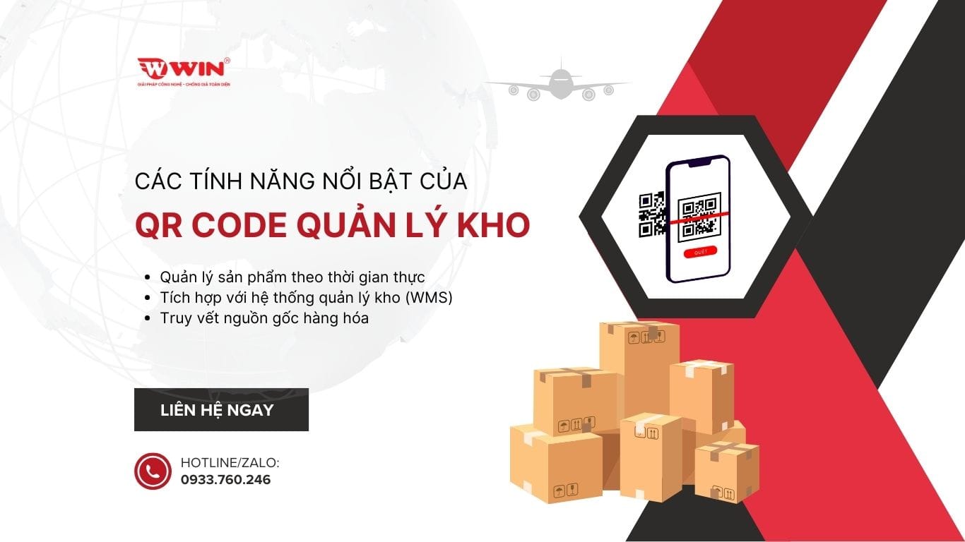 Các tính năng nổi bật của QR code trong quản lý kho
